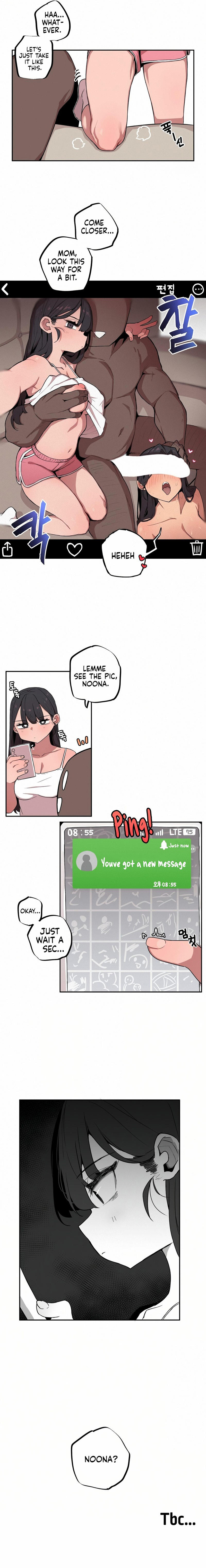 Noona and her BIG little Bro Chapter 6 - Page 8 in English