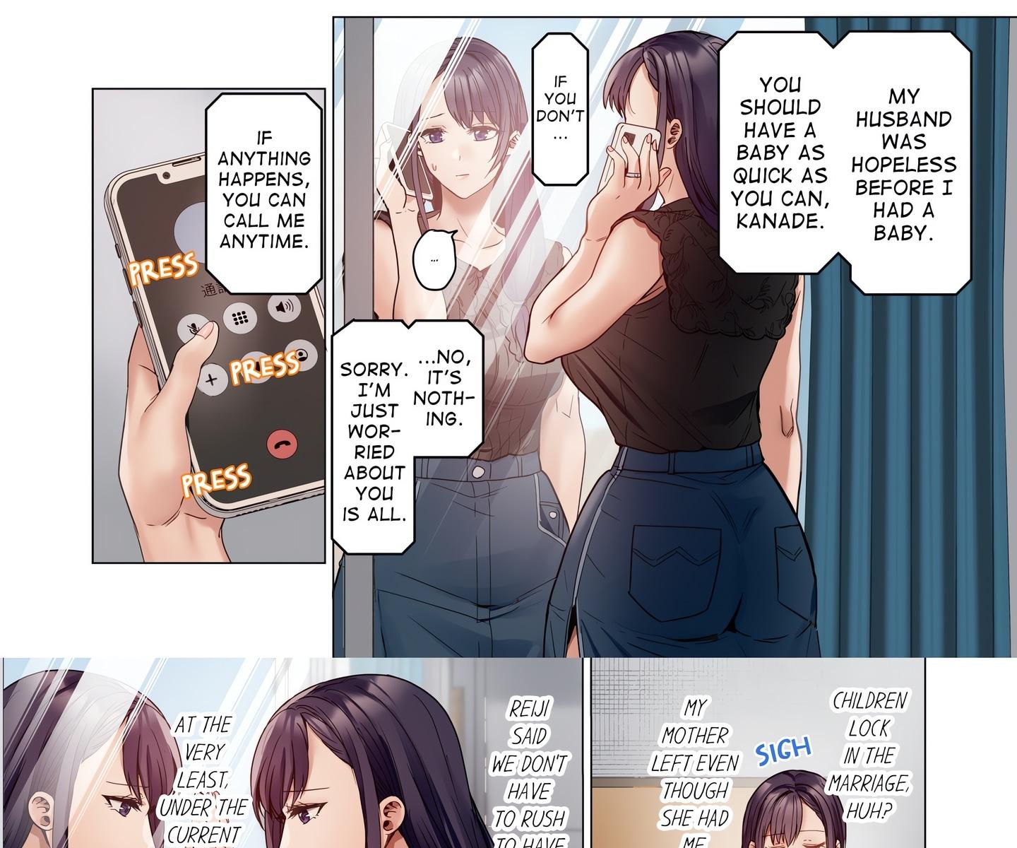 Married Couple Swap He’s Better Than My Husband (Uncensored) Chapter 109 - Page 7 in English
