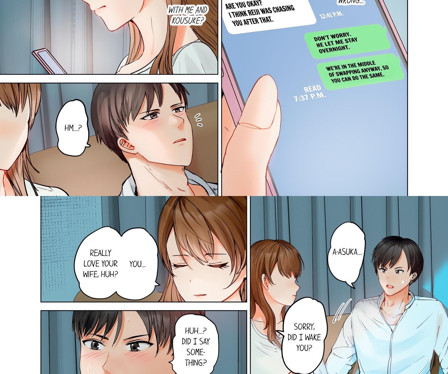 Married Couple Swap He’s Better Than My Husband (Uncensored) Chapter 67 - Page 12 in English