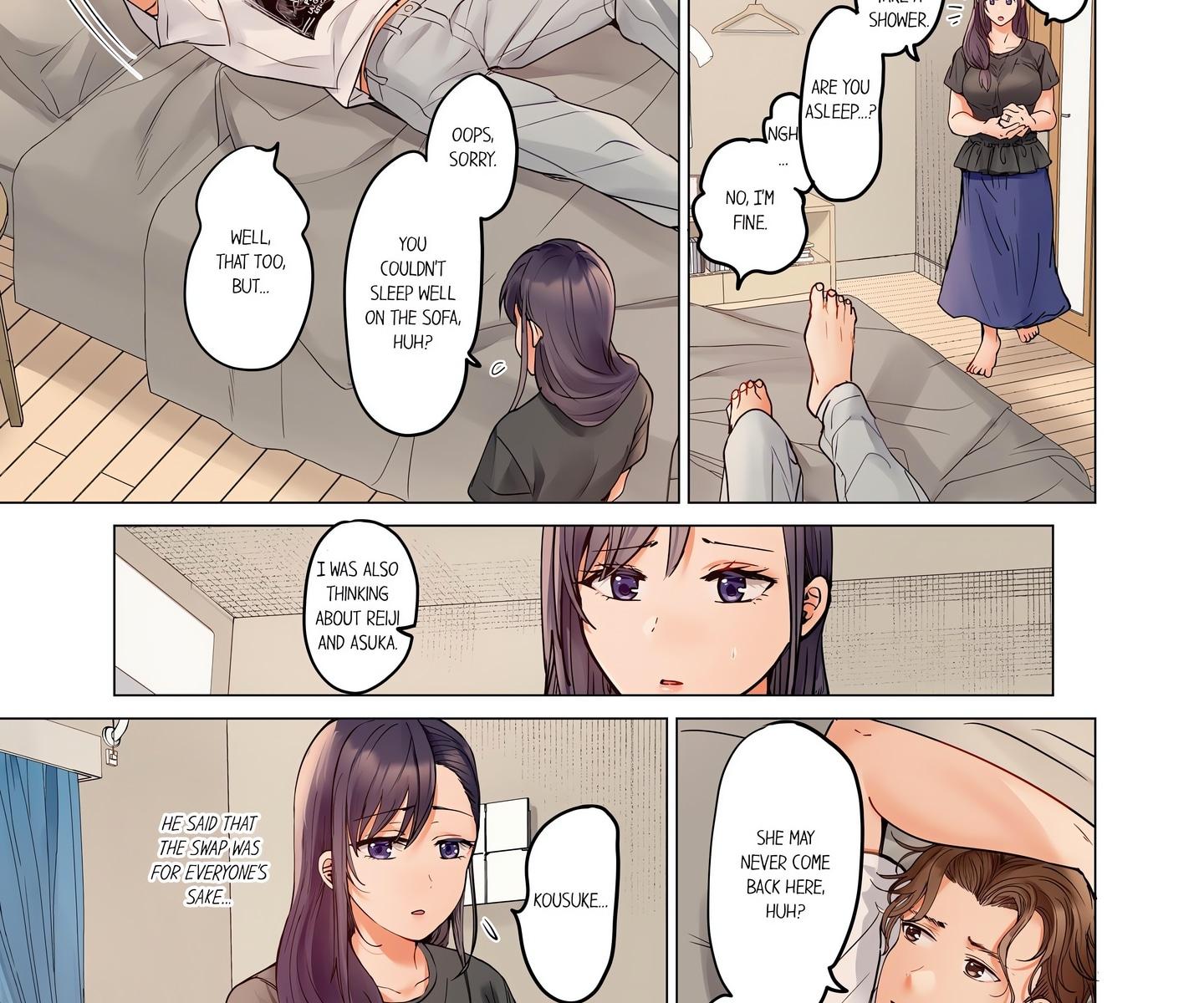Married Couple Swap He’s Better Than My Husband (Uncensored) Chapter 74 - Page 8 in English