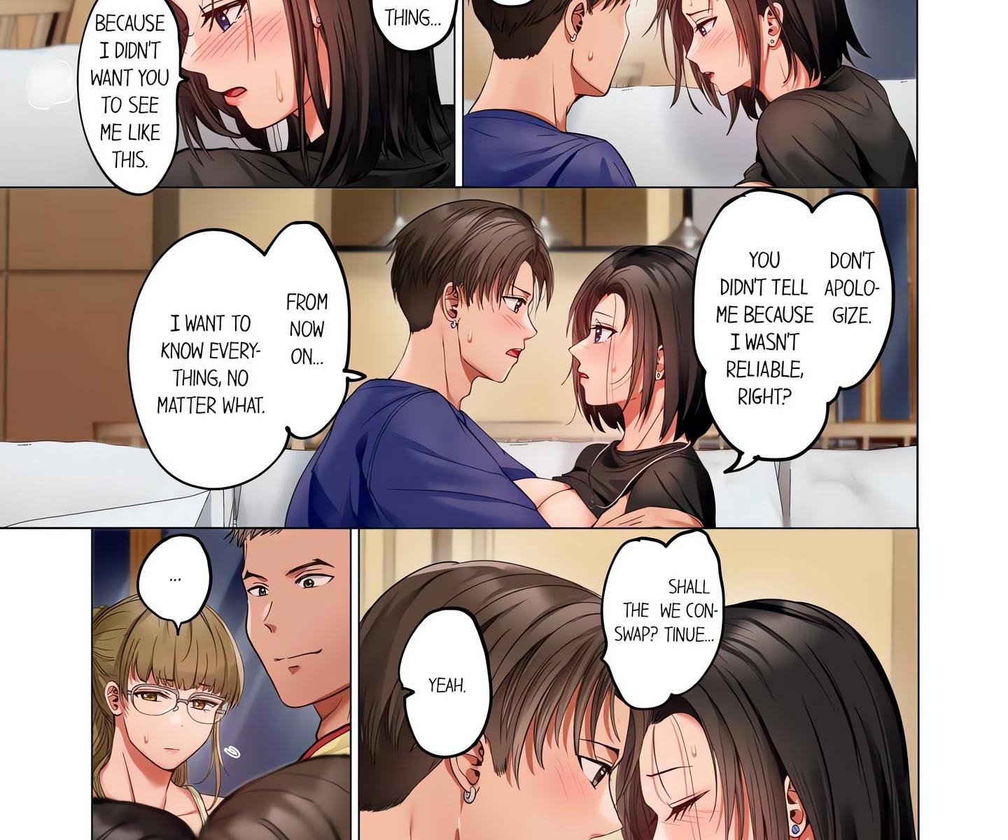 Married Couple Swap He’s Better Than My Husband (Uncensored) Chapter 87 - Page 8 in English