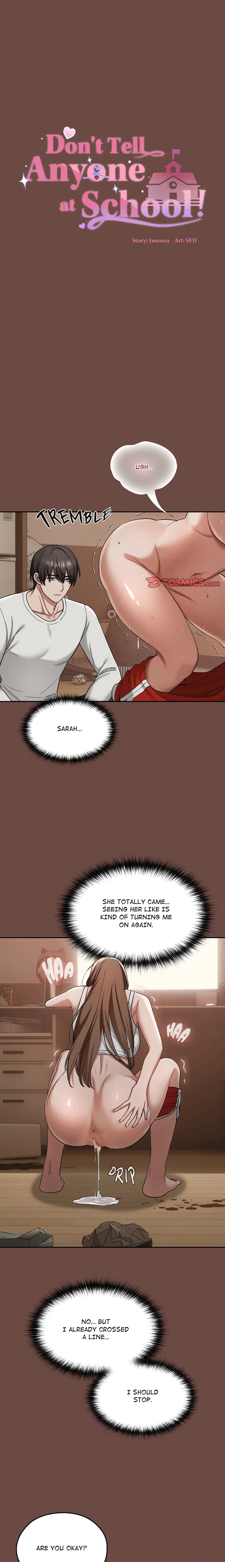 Don’t Tell Anyone at School! (Uncensored) Chapter 4 - Page 17 in English