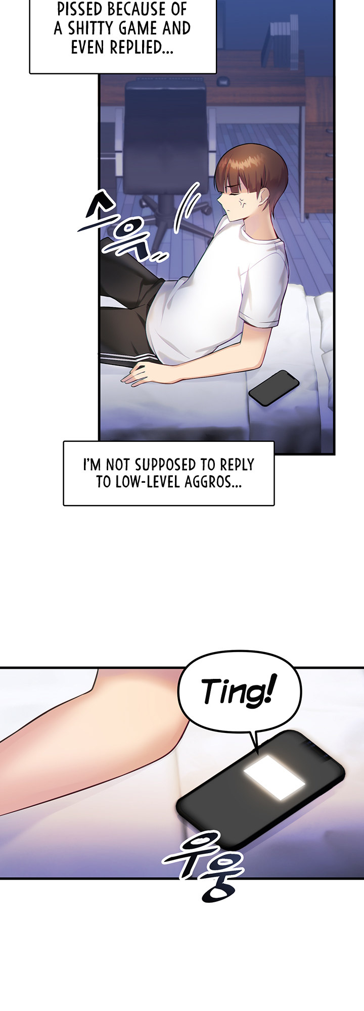 Trapped in the Academy’s Eroge Chapter 1 - Page 13 in English