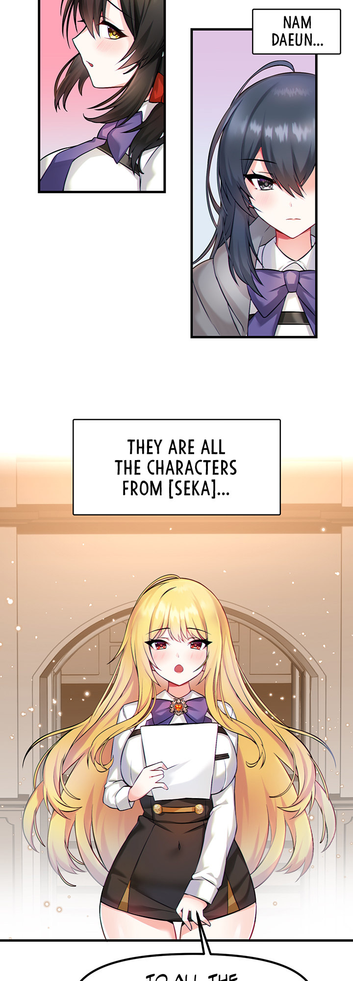 Trapped in the Academy’s Eroge Chapter 1 - Page 25 in English