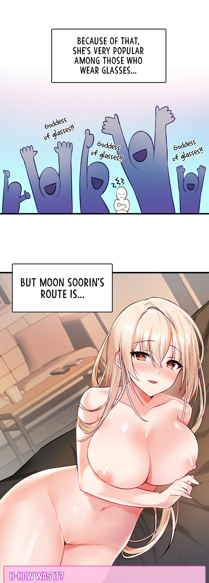 Trapped in the Academy’s Eroge Chapter 1 - Page 62 in English
