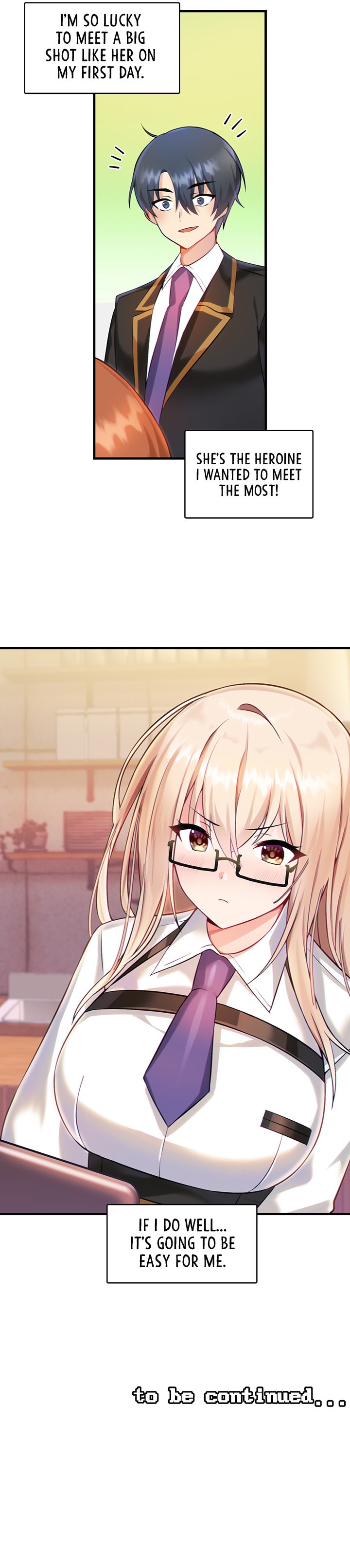 Trapped in the Academy’s Eroge Chapter 1 - Page 65 in English