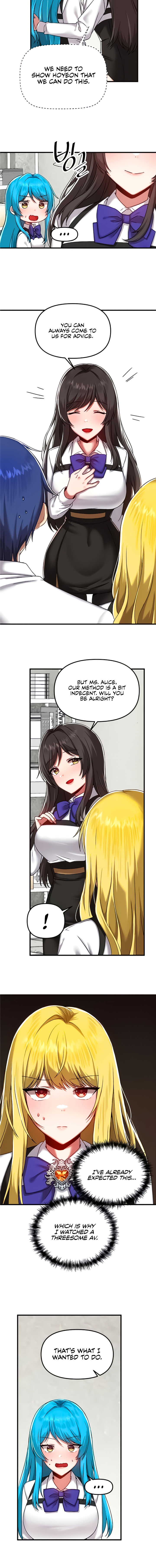 Trapped in the Academy’s Eroge Chapter 104 - Page 8 in English