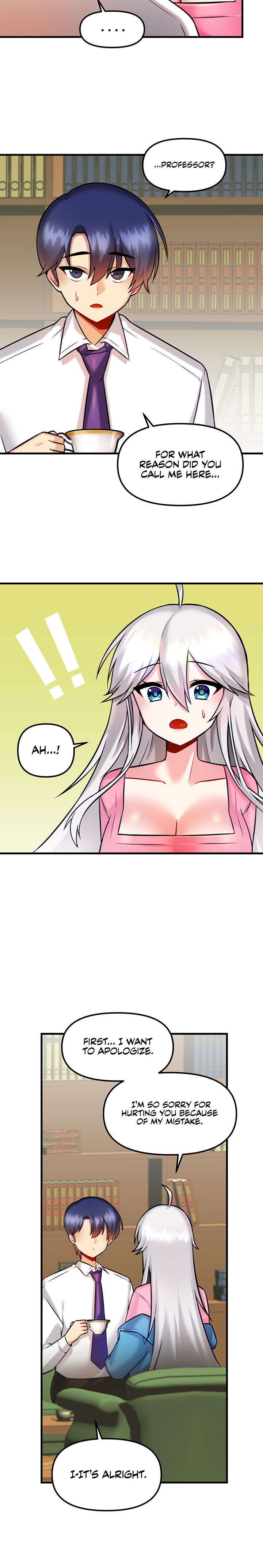 Trapped in the Academy’s Eroge Chapter 14 - Page 9 in English