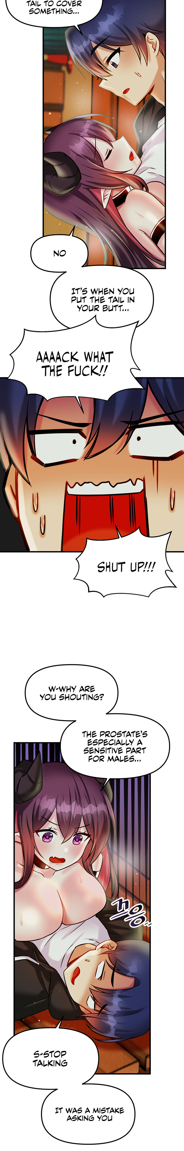 Trapped in the Academy’s Eroge Chapter 21 - Page 8 in English