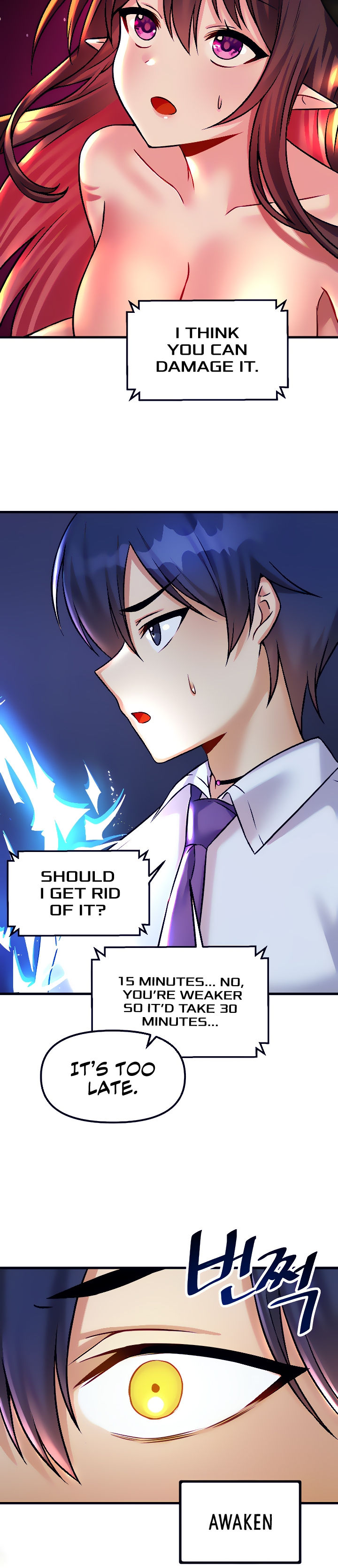Trapped in the Academy’s Eroge Chapter 23 - Page 30 in English