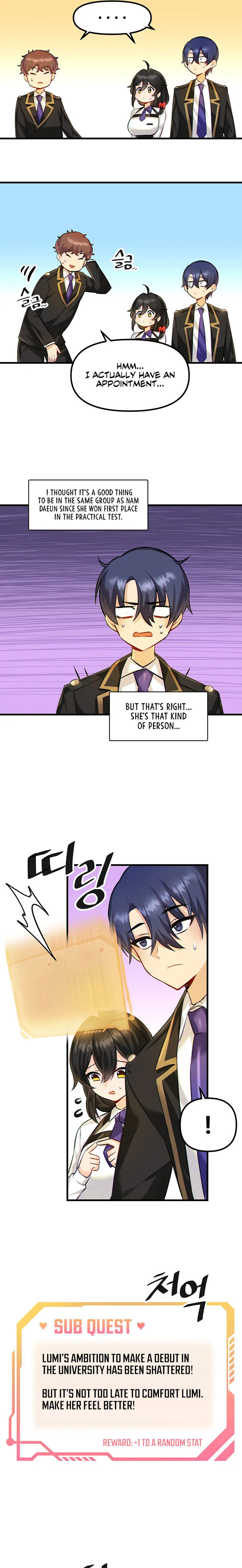 Trapped in the Academy’s Eroge Chapter 3 - Page 4 in English