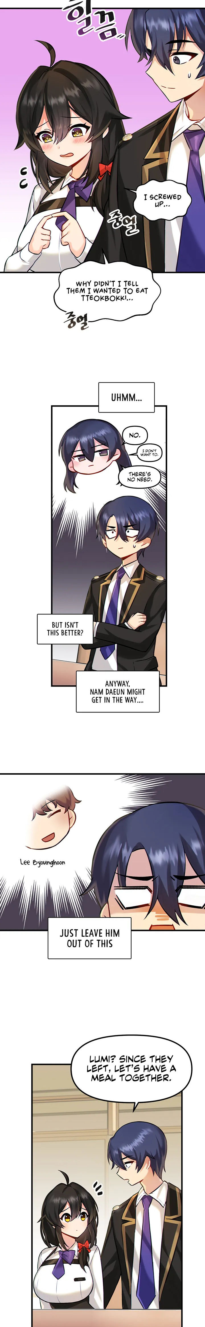 Trapped in the Academy’s Eroge Chapter 3 - Page 5 in English