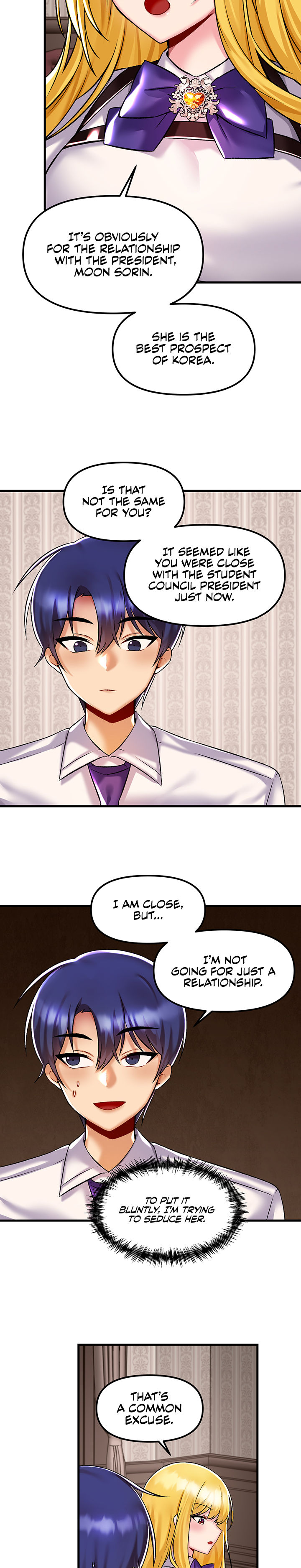 Trapped in the Academy’s Eroge Chapter 34 - Page 22 in English