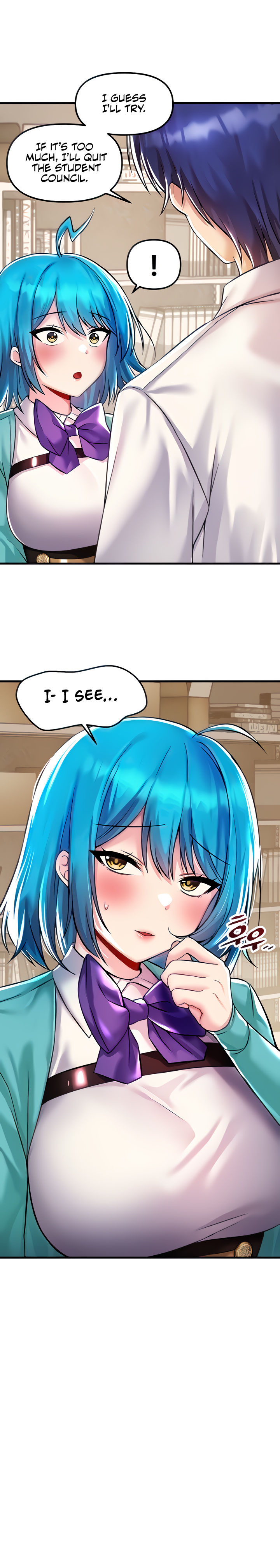Trapped in the Academy’s Eroge Chapter 34 - Page 4 in English