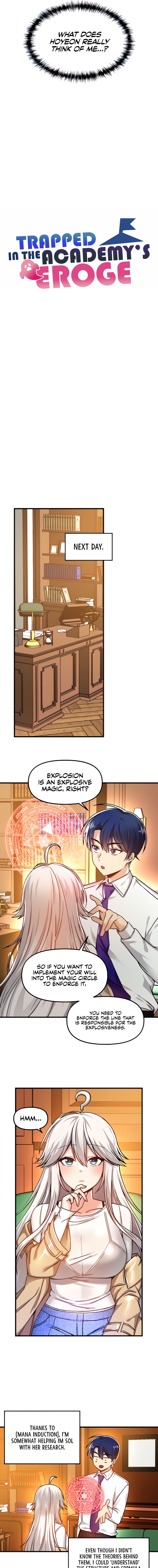 Trapped in the Academy’s Eroge Chapter 45 - Page 3 in English
