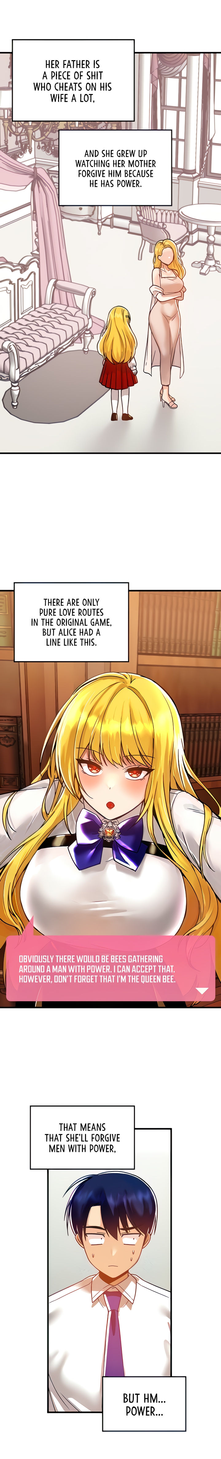 Trapped in the Academy’s Eroge Chapter 46 - Page 3 in English