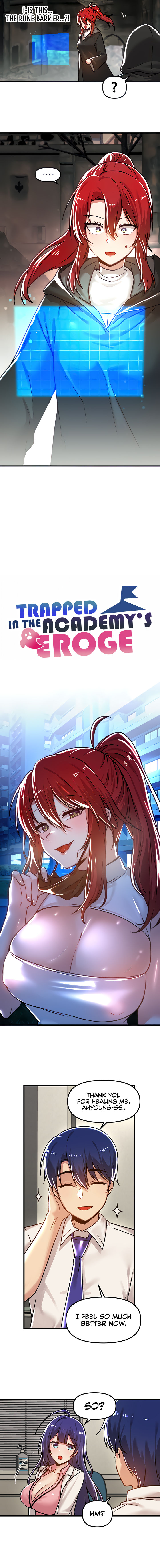 Trapped in the Academy’s Eroge Chapter 55 - Page 4 in English