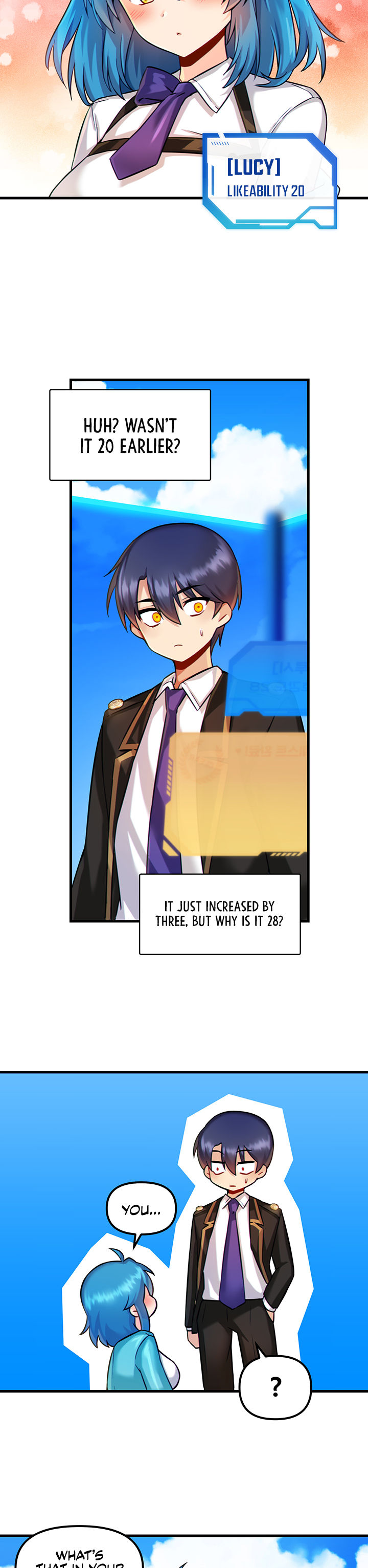 Trapped in the Academy’s Eroge Chapter 8 - Page 20 in English