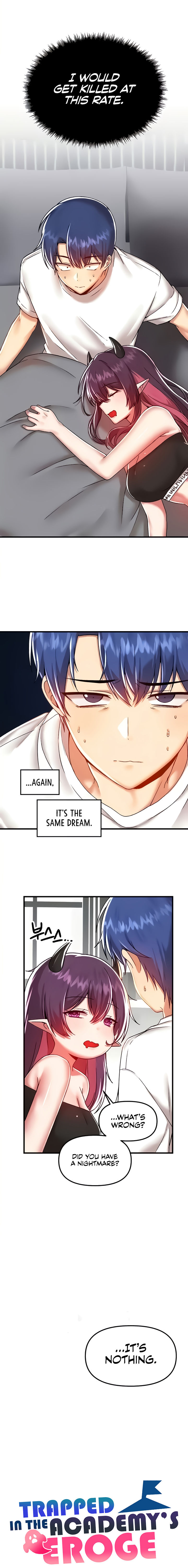 Trapped in the Academy’s Eroge Chapter 95 - Page 3 in English