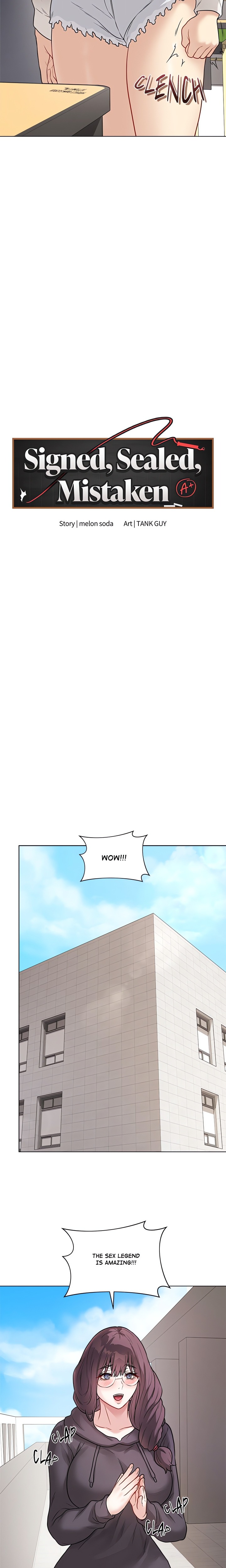 Signed, Sealed, Mistaken (Uncensored) Chapter 22 - Page 6 in English
