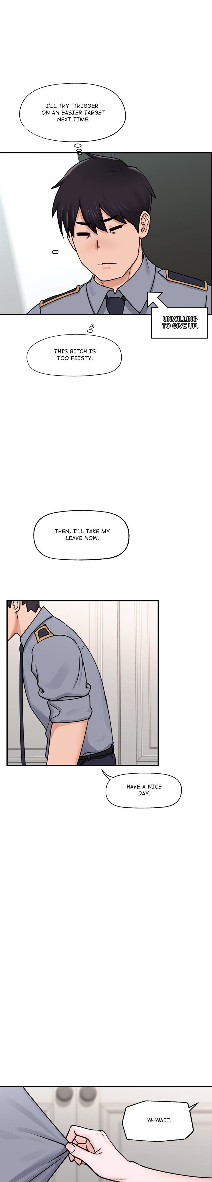 Hypnotist Security Guard Chapter 3 - Page 13 in English
