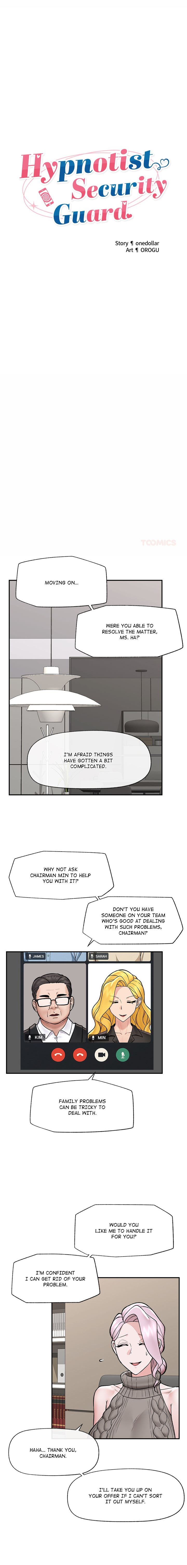 Hypnotist Security Guard Chapter 59 - Page 3 in English