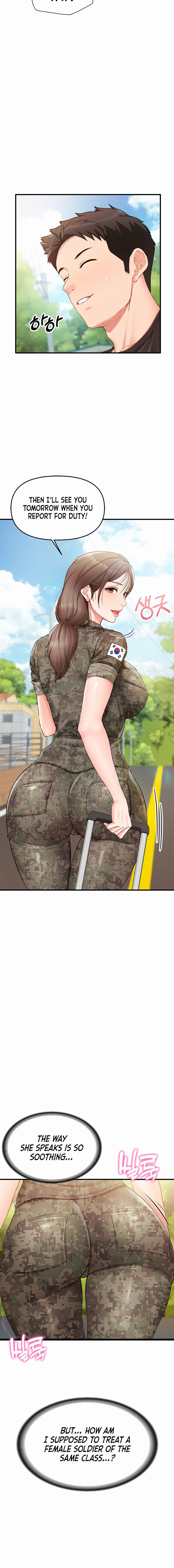 I’m the Only Man on the Military Base Chapter 1 - Page 12 in English