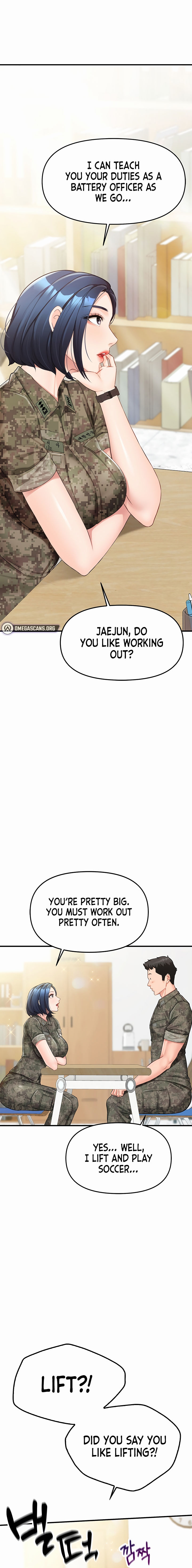 I’m the Only Man on the Military Base Chapter 1 - Page 18 in English