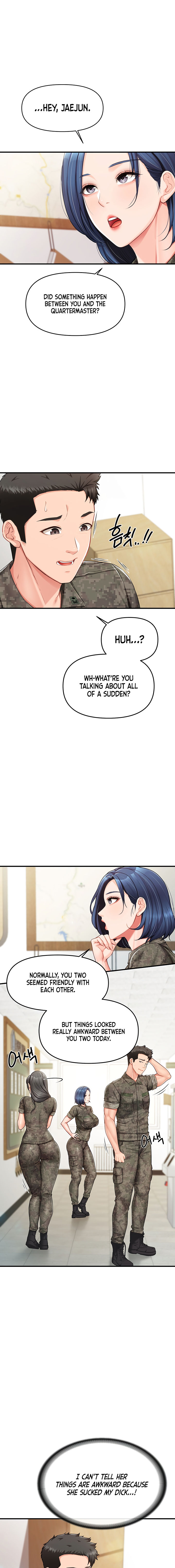 I’m the Only Man on the Military Base Chapter 10 - Page 15 in English