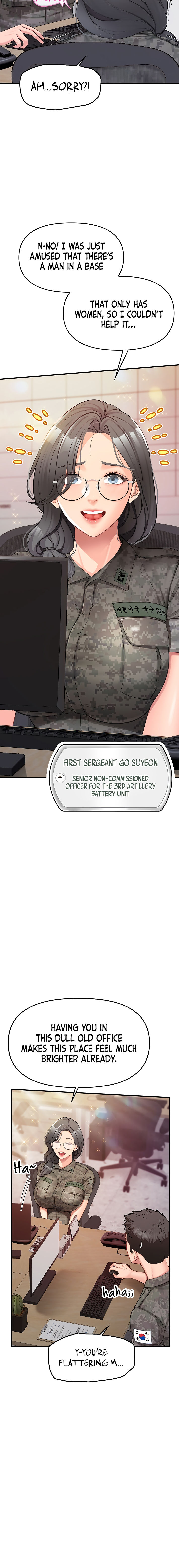 I’m the Only Man on the Military Base Chapter 2 - Page 20 in English