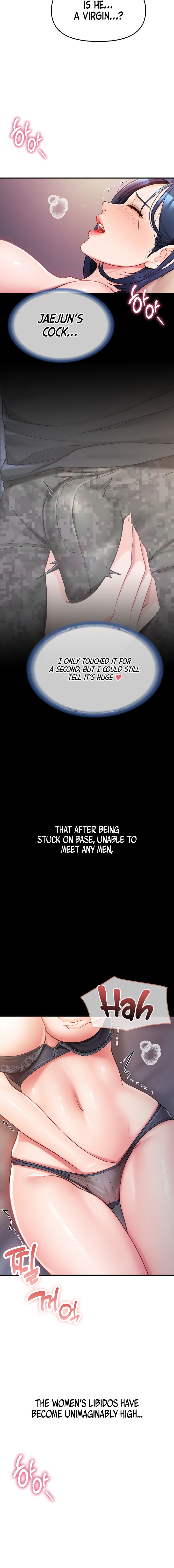 I’m the Only Man on the Military Base Chapter 3 - Page 24 in English