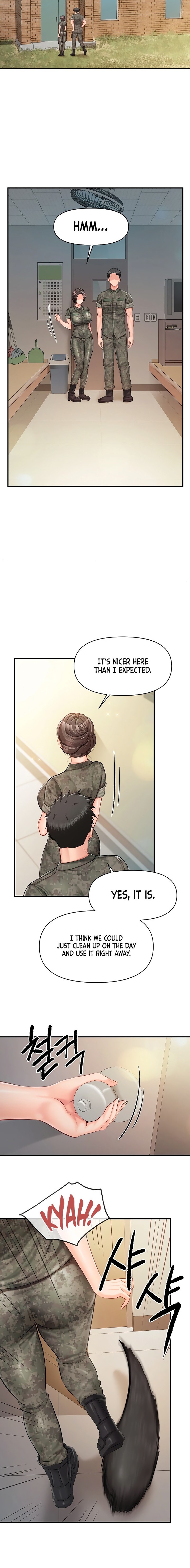 I’m the Only Man on the Military Base Chapter 49 - Page 12 in English