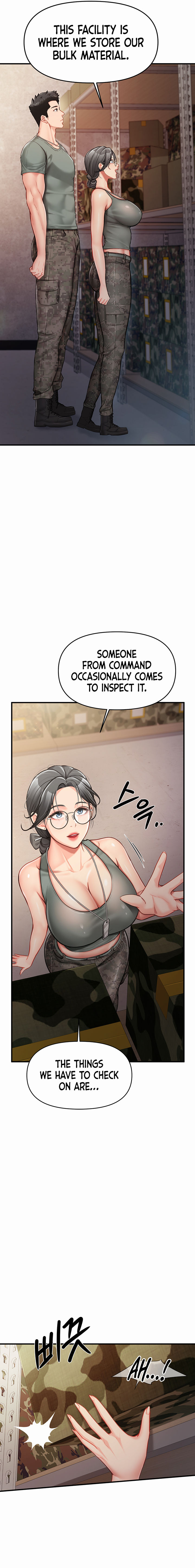 I’m the Only Man on the Military Base Chapter 7 - Page 17 in English