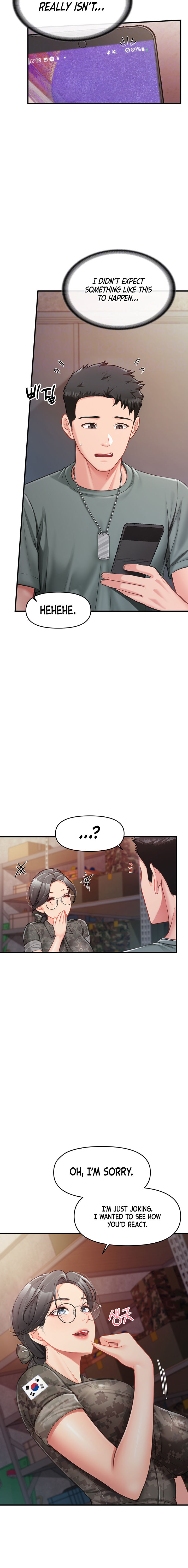 I’m the Only Man on the Military Base Chapter 8 - Page 4 in English