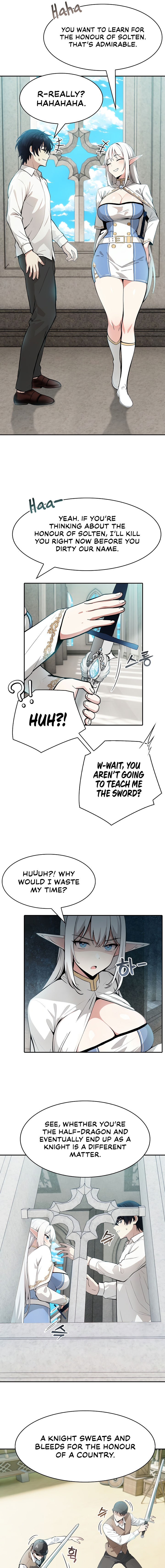Isekai Dragondick Knight Commander Chapter 5 - Page 13 in English