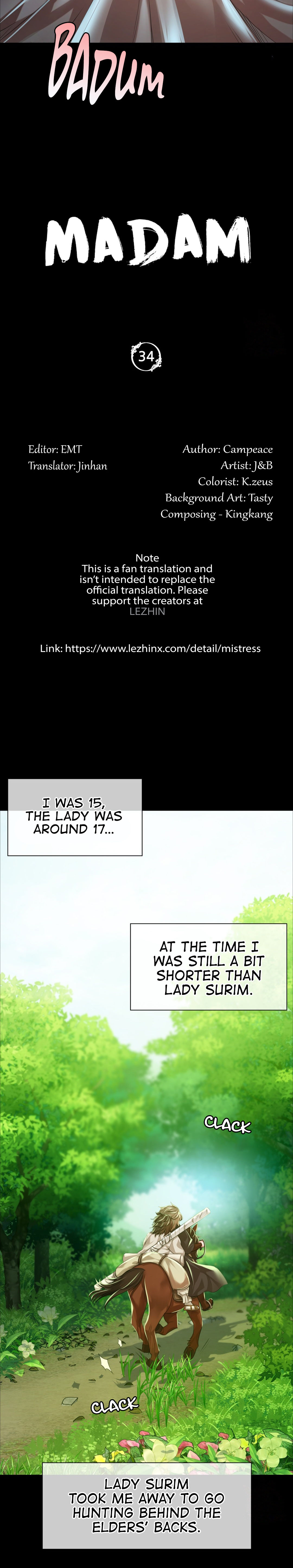 Madam Chapter 34 - Page 3 in English