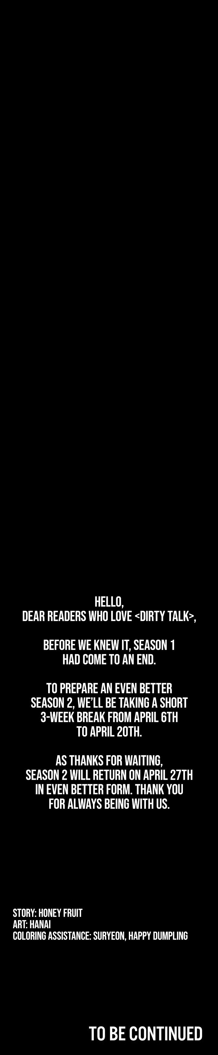 Dirty Talk Chapter 53 - Page 22 in English