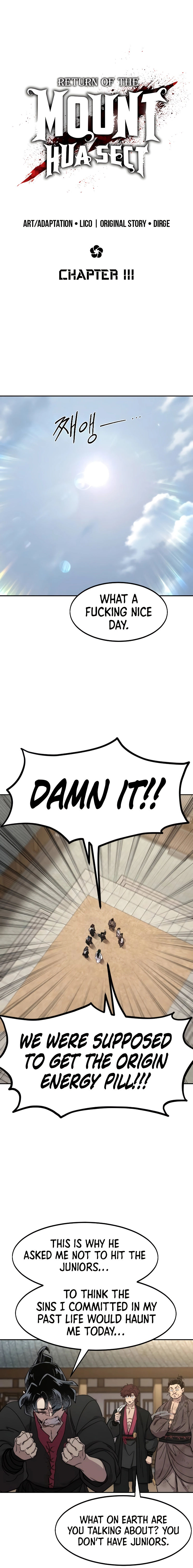 Return of the Mount Hua Sect Chapter 111 - Page 11 in English