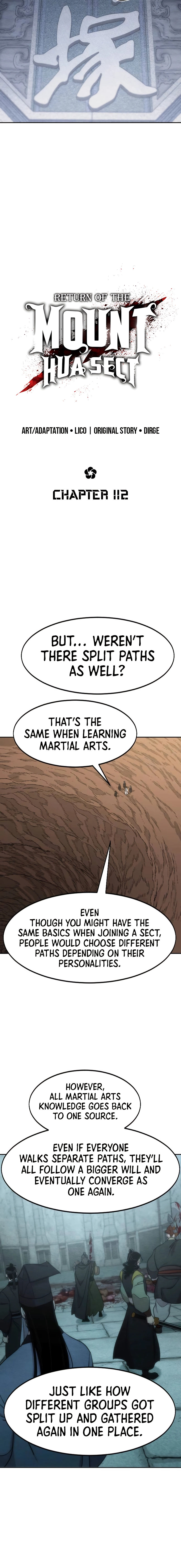 Return of the Mount Hua Sect Chapter 112 - Page 8 in English