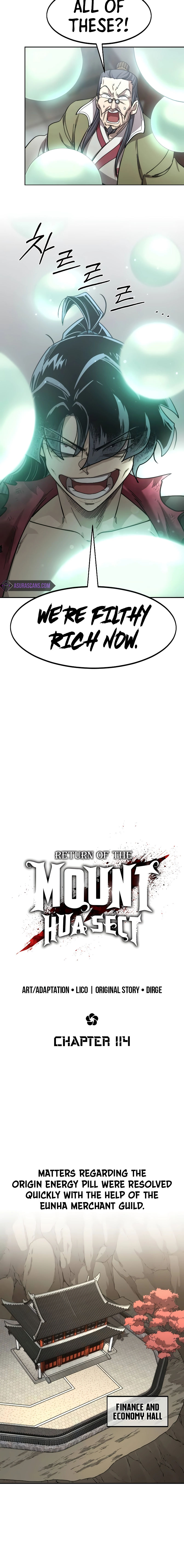 Return of the Mount Hua Sect Chapter 114 - Page 8 in English