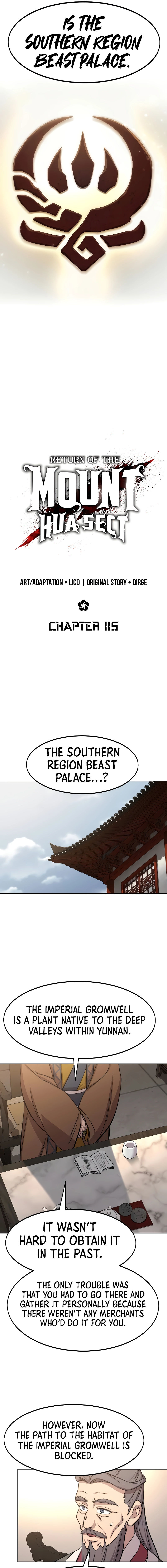 Return of the Mount Hua Sect Chapter 115 - Page 5 in English
