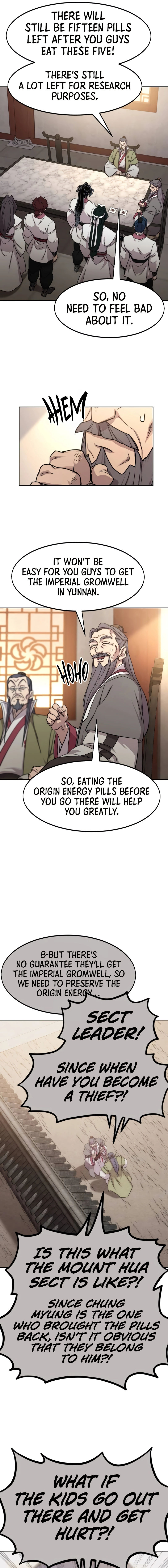 Return of the Mount Hua Sect Chapter 116 - Page 3 in English