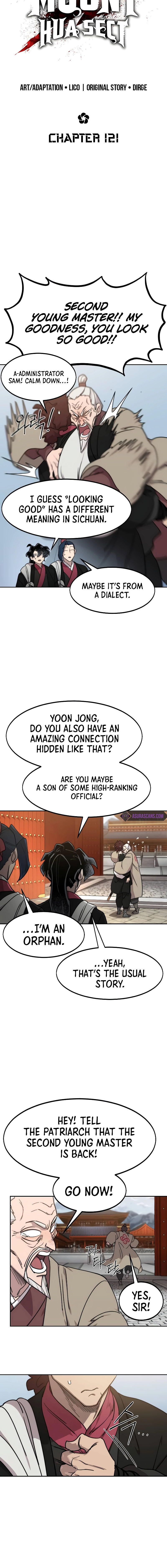 Return of the Mount Hua Sect Chapter 121 - Page 4 in English