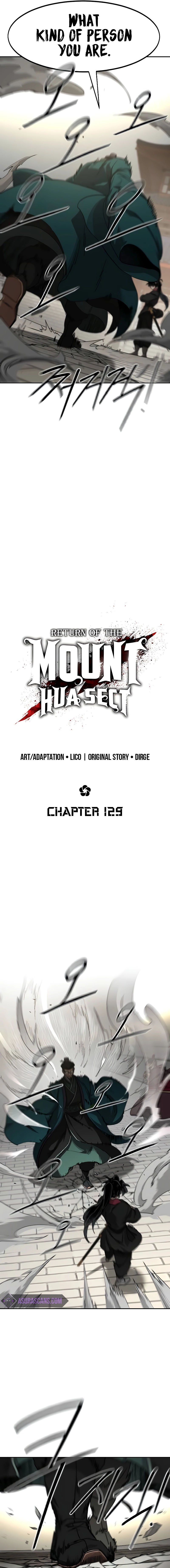 Return of the Mount Hua Sect Chapter 129 - Page 9 in English