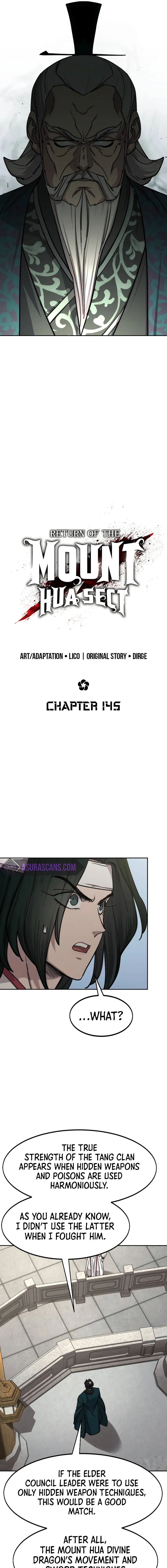Return of the Mount Hua Sect Chapter 145 - Page 3 in English
