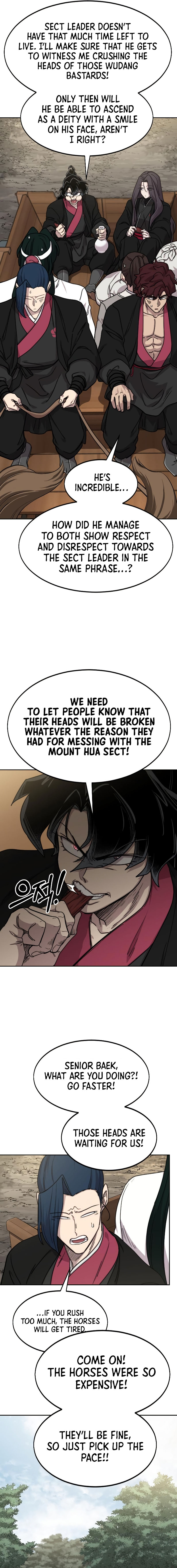 Return of the Mount Hua Sect Chapter 74 - Page 11 in English