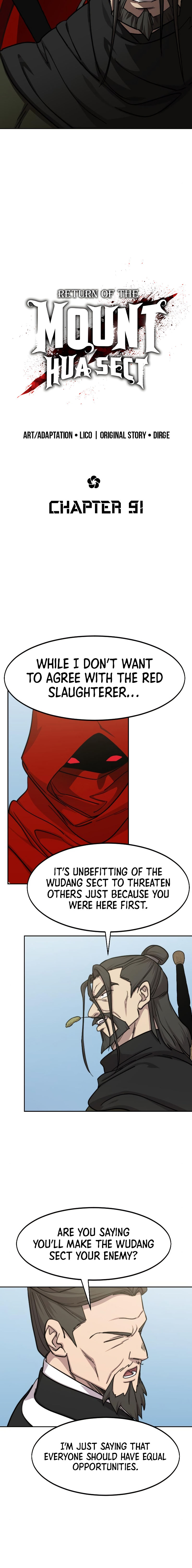Return of the Mount Hua Sect Chapter 91 - Page 10 in English