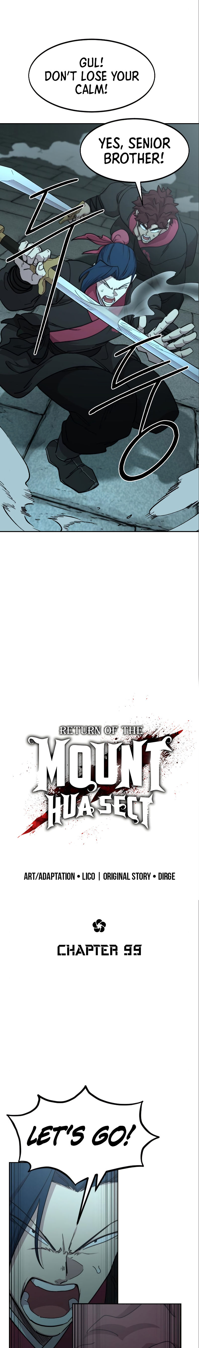 Return of the Mount Hua Sect Chapter 99 - Page 9 in English