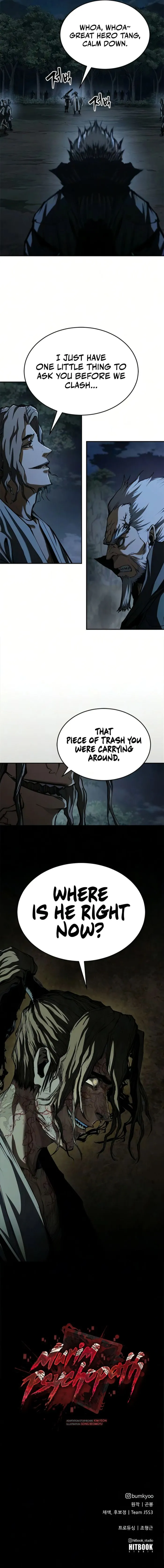 Murim Psychopath Chapter 26 - Page 11 in English