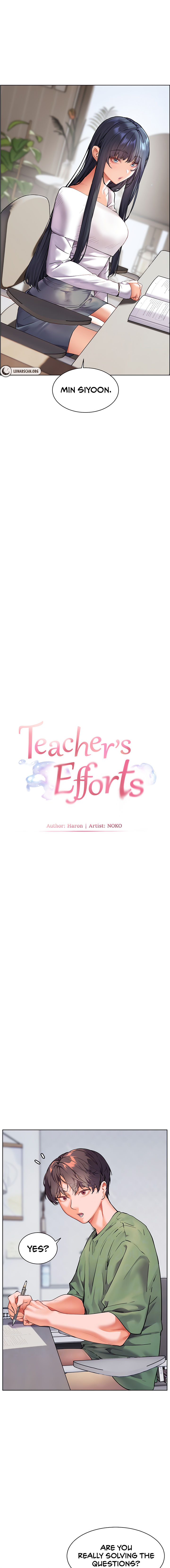 Teacher’s Efforts Chapter 29 - Page 3 in English